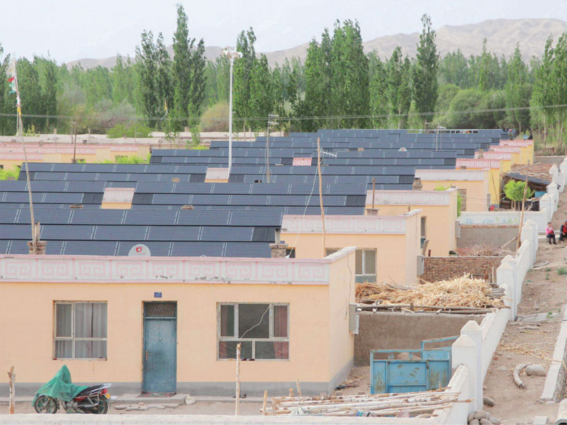 新疆英吉沙户用屋顶分布式光伏电站项目